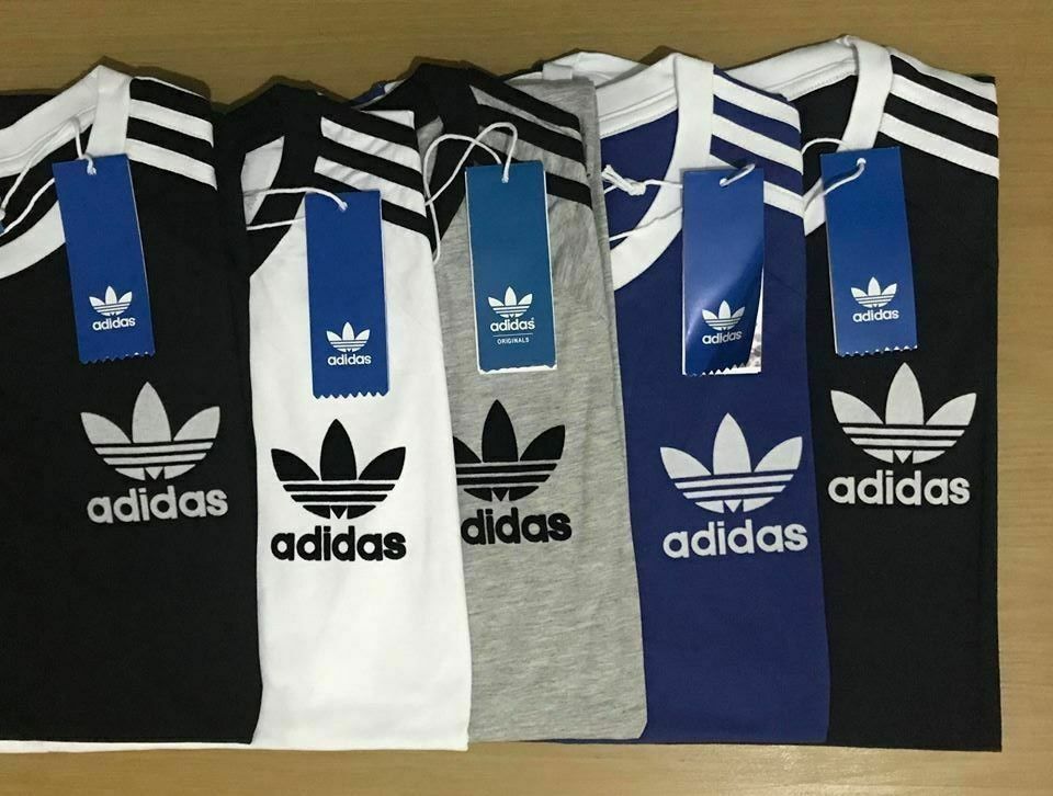 עולם המותגים Adidas Originals Men T Shirt California Crew Neck Short Sleeve S M L XL 